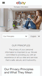 Mobile Screenshot of ebayprivacycenter.com